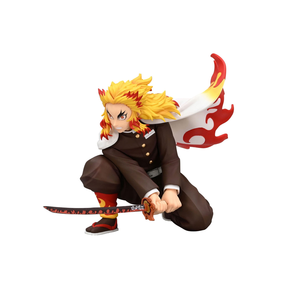 Demon Slayer: Kimetsu no Yaiba Noodle Stopper PVC Statue Rengoku Kyojuro Battle Ver. 10 cm