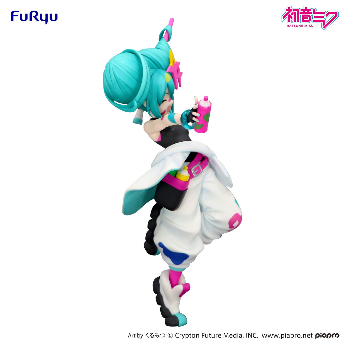 Hatsune Miku Trio-Try-iT PVC Statue Miku Paint Girl 19 cm