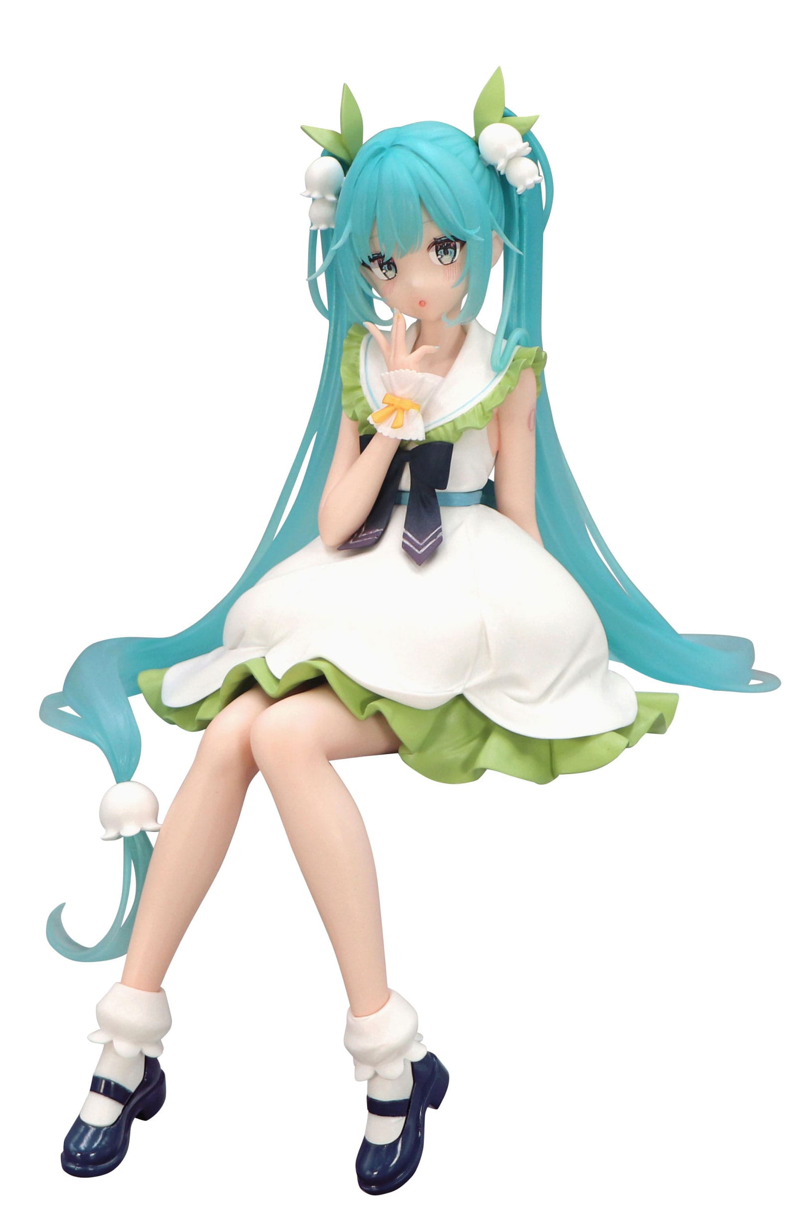 Hatsune Miku Noodle Stopper PVC Statue Flower Fairy Lily of the Valley 14 cm
