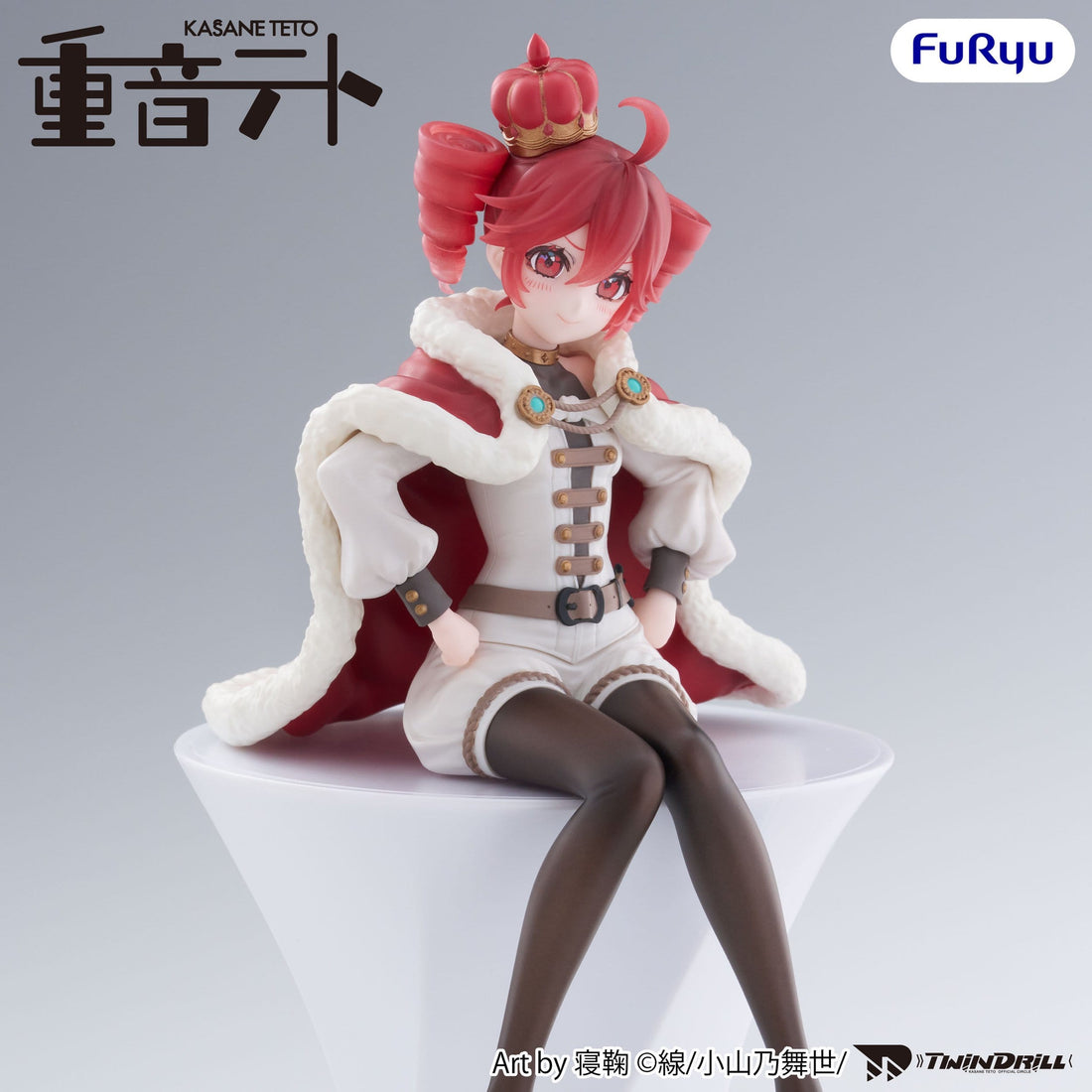 Vocaloid Noodle Stopper PVC Statue Kasane Teto King Ver. 15 cm