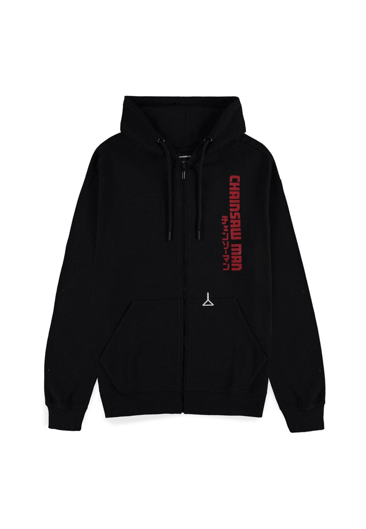 Chainsaw Man Zipper Hoodie Chainsaw Devil