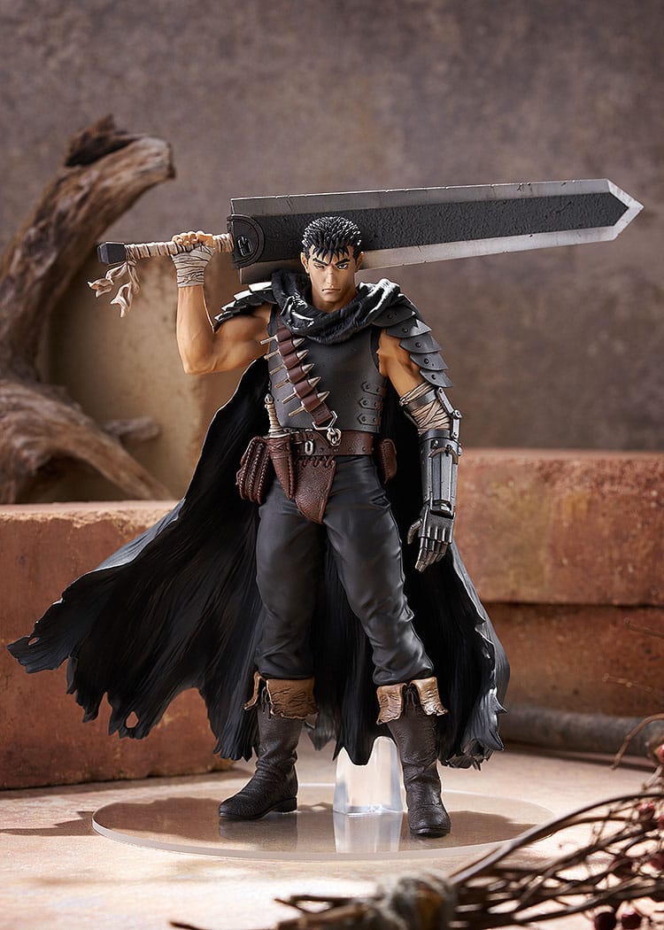 Berserk Pop Up Parade L PVC Statue Guts (Black Swordsman) 22 cm - PRE-ORDER