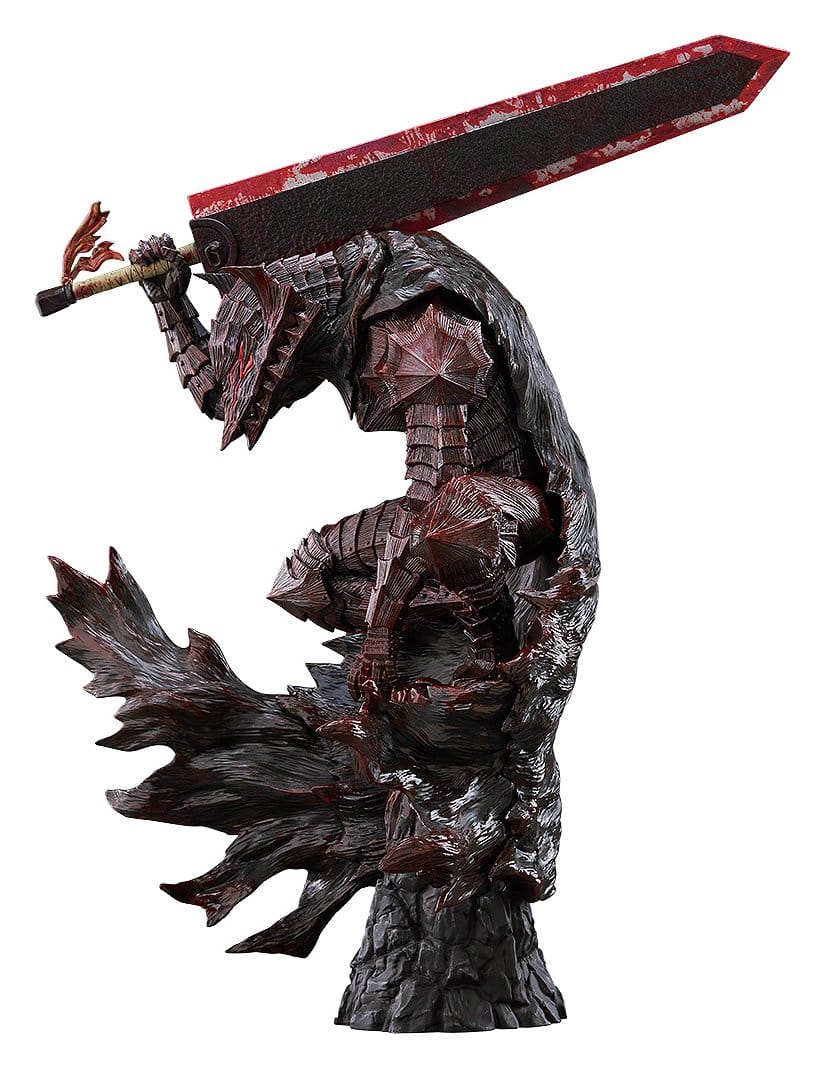 Berserk Pop Up Parade PVC Figure Guts (Berserker Armor): Bloody Paint Ver. L Size 28 cm - PRE-ORDER
