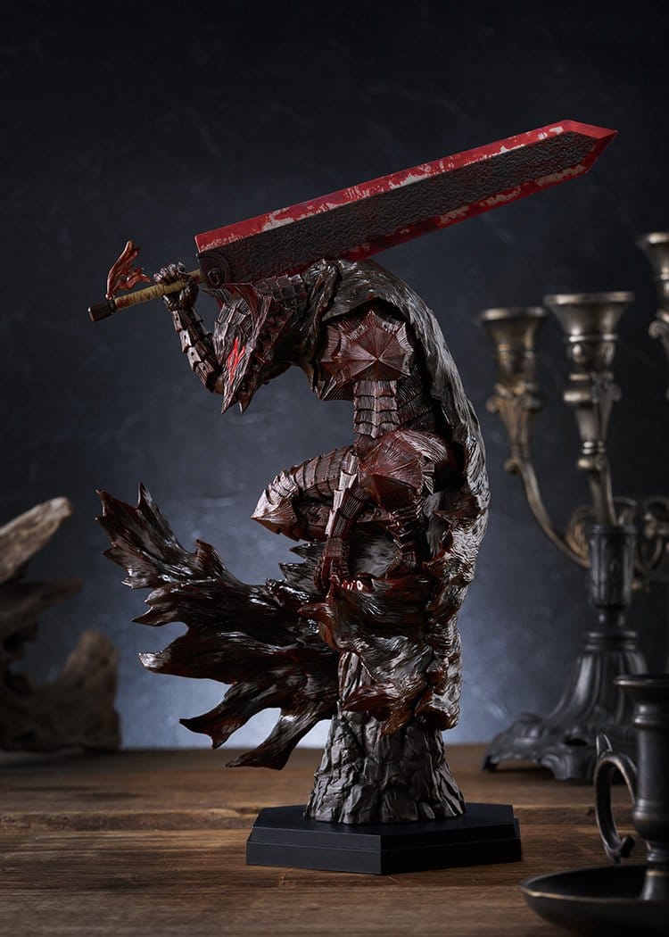 Berserk Pop Up Parade PVC Figure Guts (Berserker Armor): Bloody Paint Ver. L Size 28 cm - PRE-ORDER