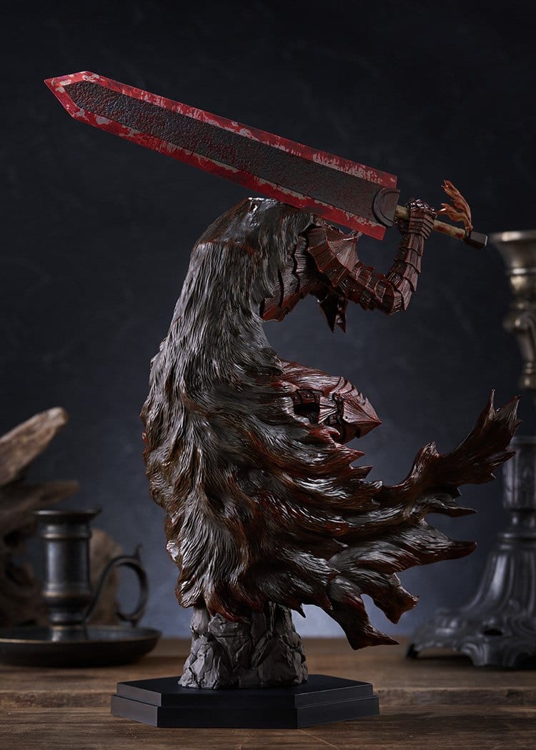 Berserk Pop Up Parade PVC Figure Guts (Berserker Armor): Bloody Paint Ver. L Size 28 cm - PRE-ORDER