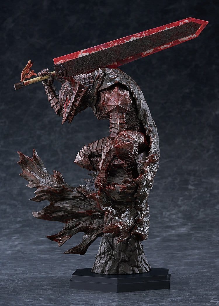 Berserk Pop Up Parade PVC Figure Guts (Berserker Armor): Bloody Paint Ver. L Size 28 cm - PRE-ORDER
