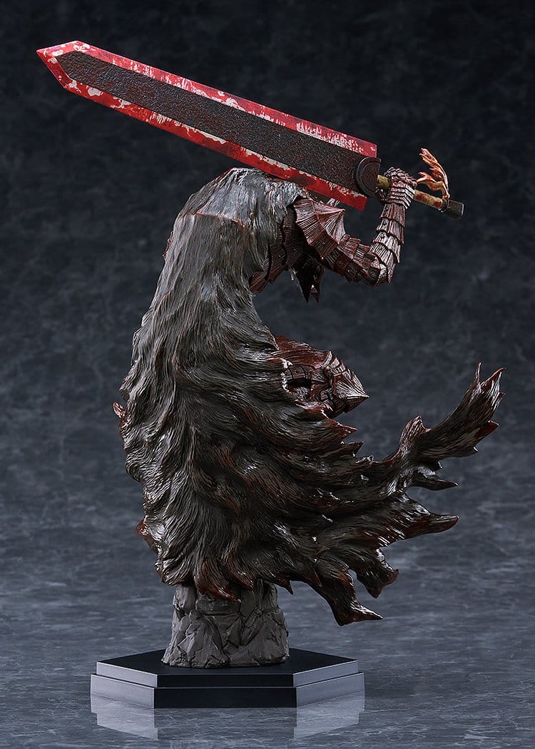 Berserk Pop Up Parade PVC Figure Guts (Berserker Armor): Bloody Paint Ver. L Size 28 cm - PRE-ORDER