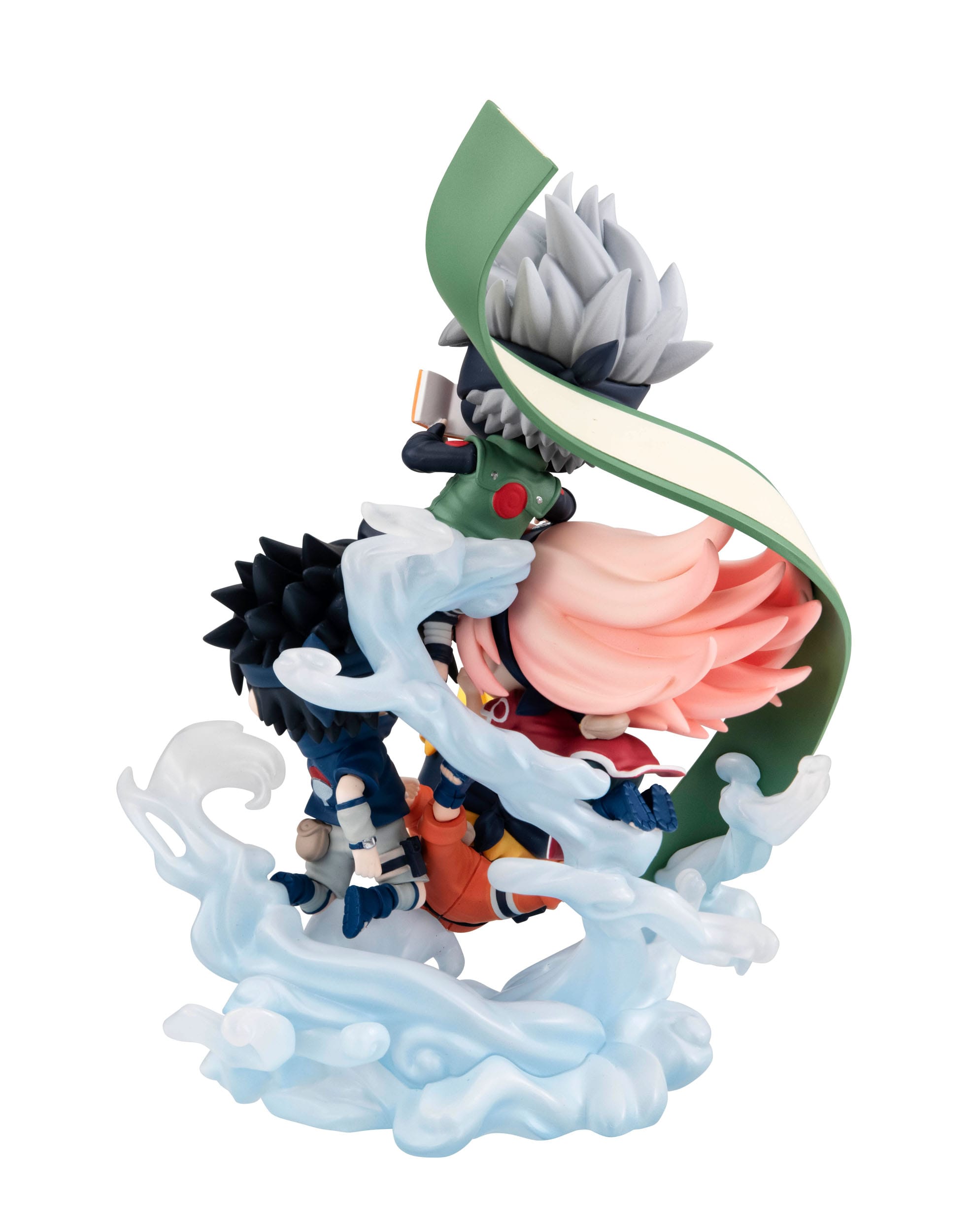 Naruto Shippuden FigUnity PVC Mini Statue Gather here, Team 7 13 cm