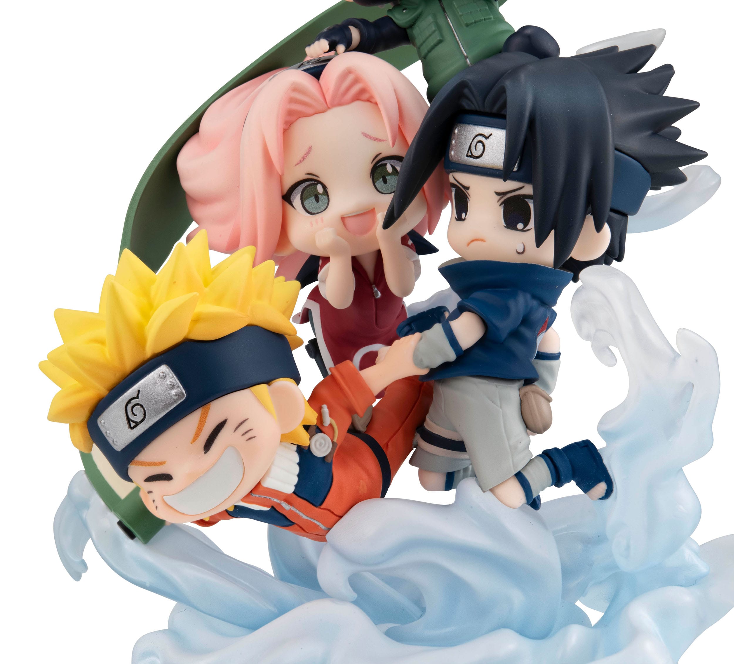 Naruto Shippuden FigUnity PVC Mini Statue Gather here, Team 7 13 cm