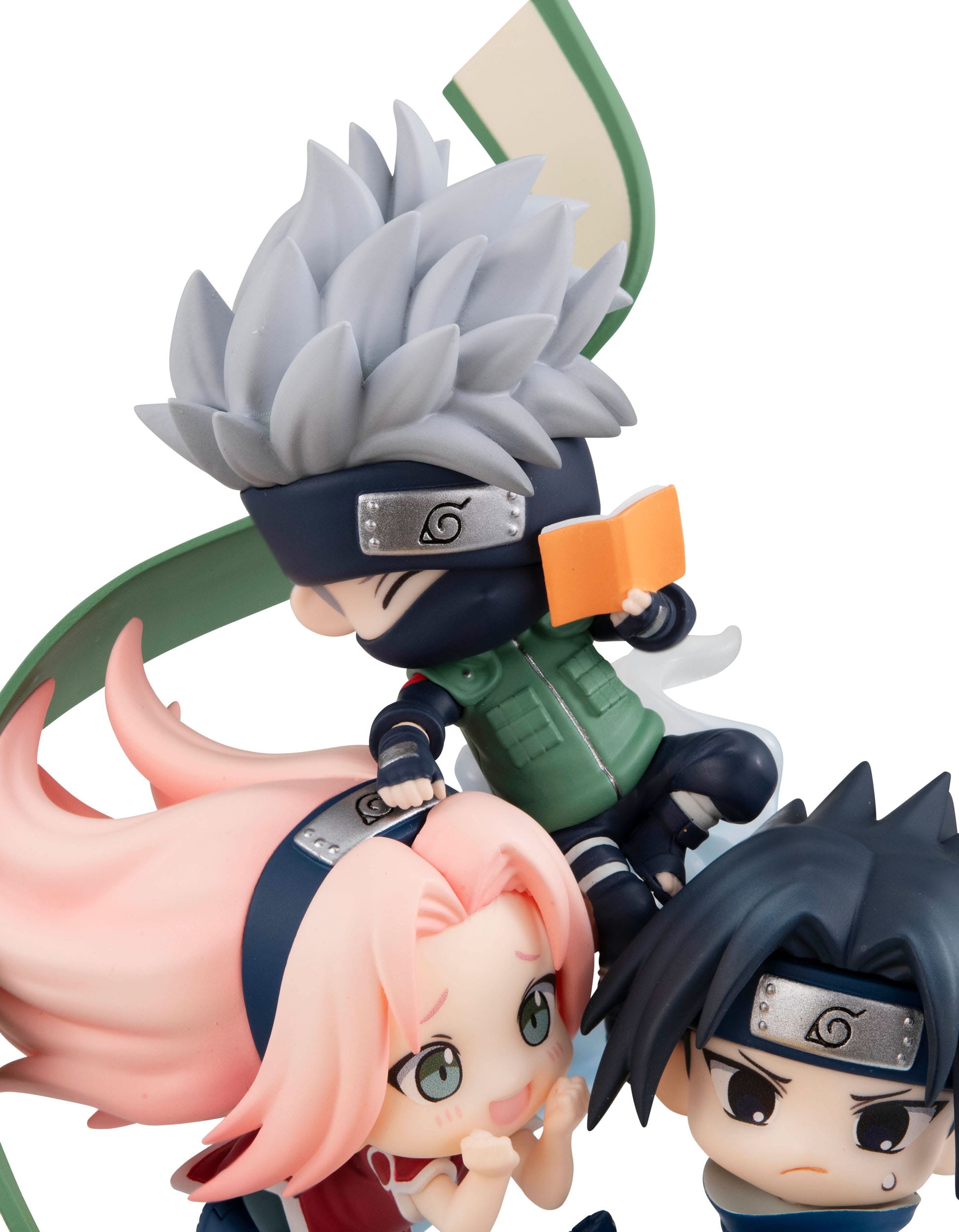 Naruto Shippuden FigUnity PVC Mini Statue Gather here, Team 7 13 cm