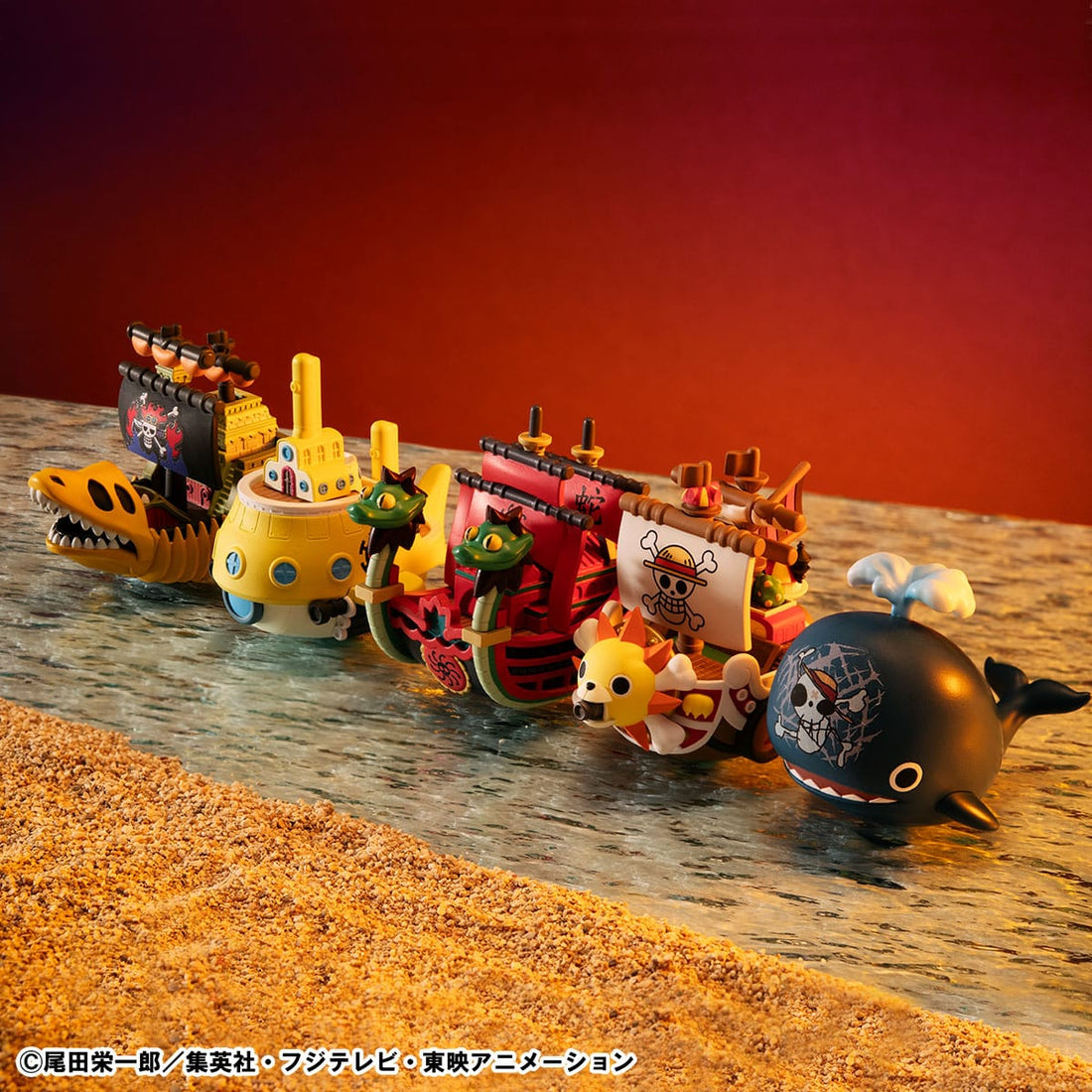 One Piece Yuracolle  Series Trading Figure Grand Line Vol. 2 6 cm Blind Box