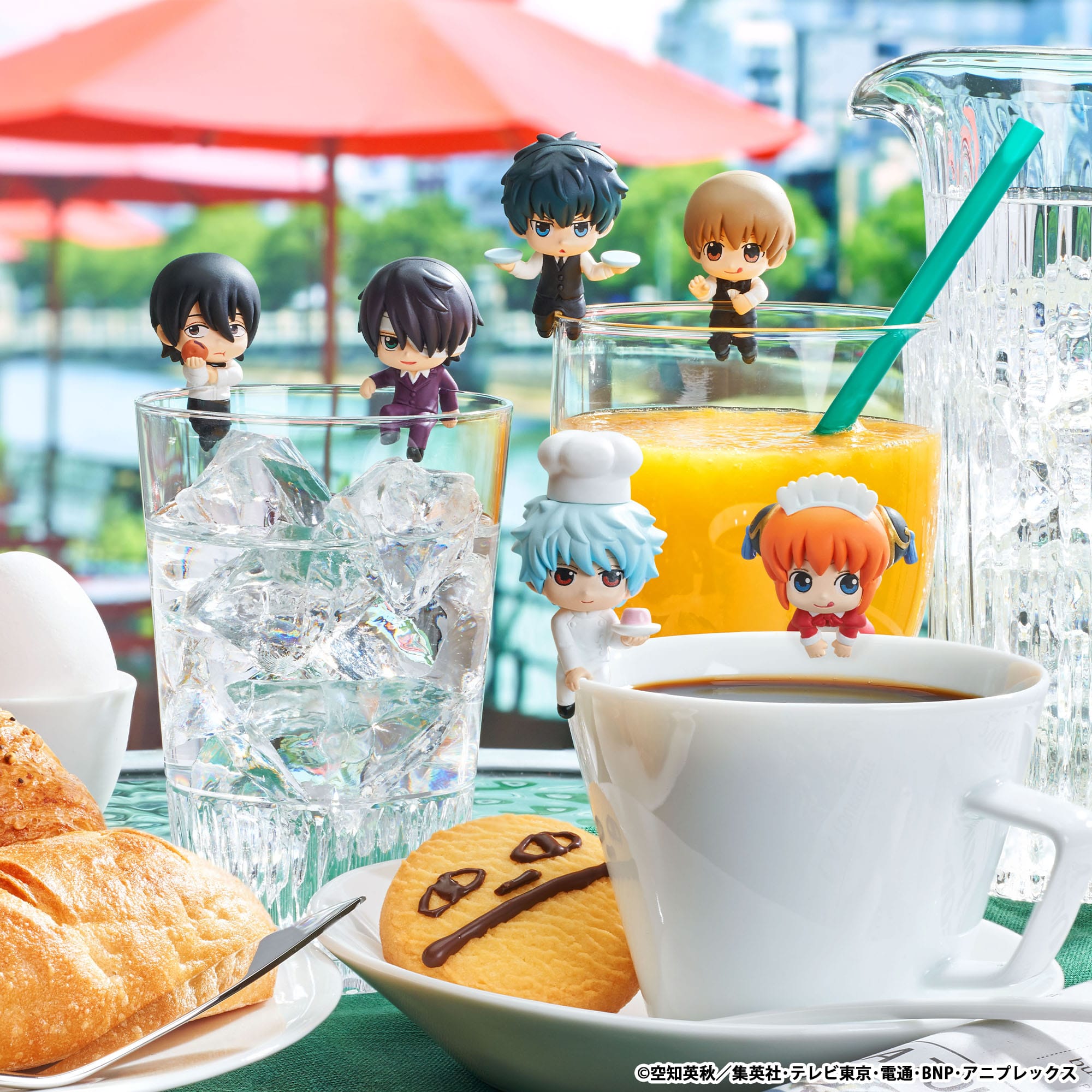 Gintama Ochatomo Series Trading Figure 5 cm Yorozuya Cafe