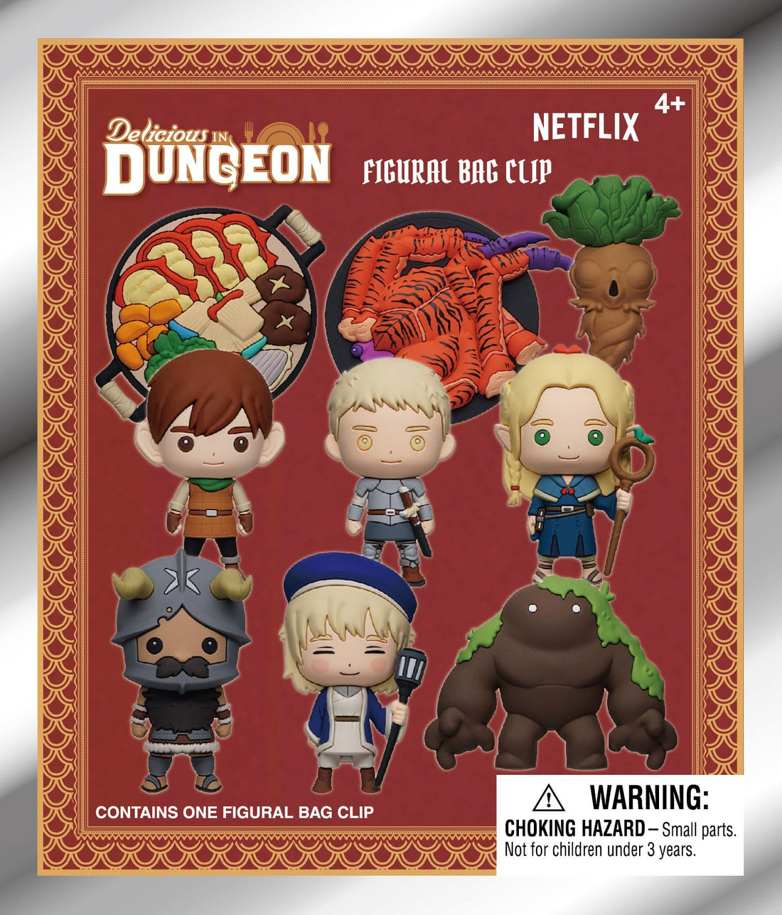 Delicious in Dungeon PVC Bag Clips Series 1