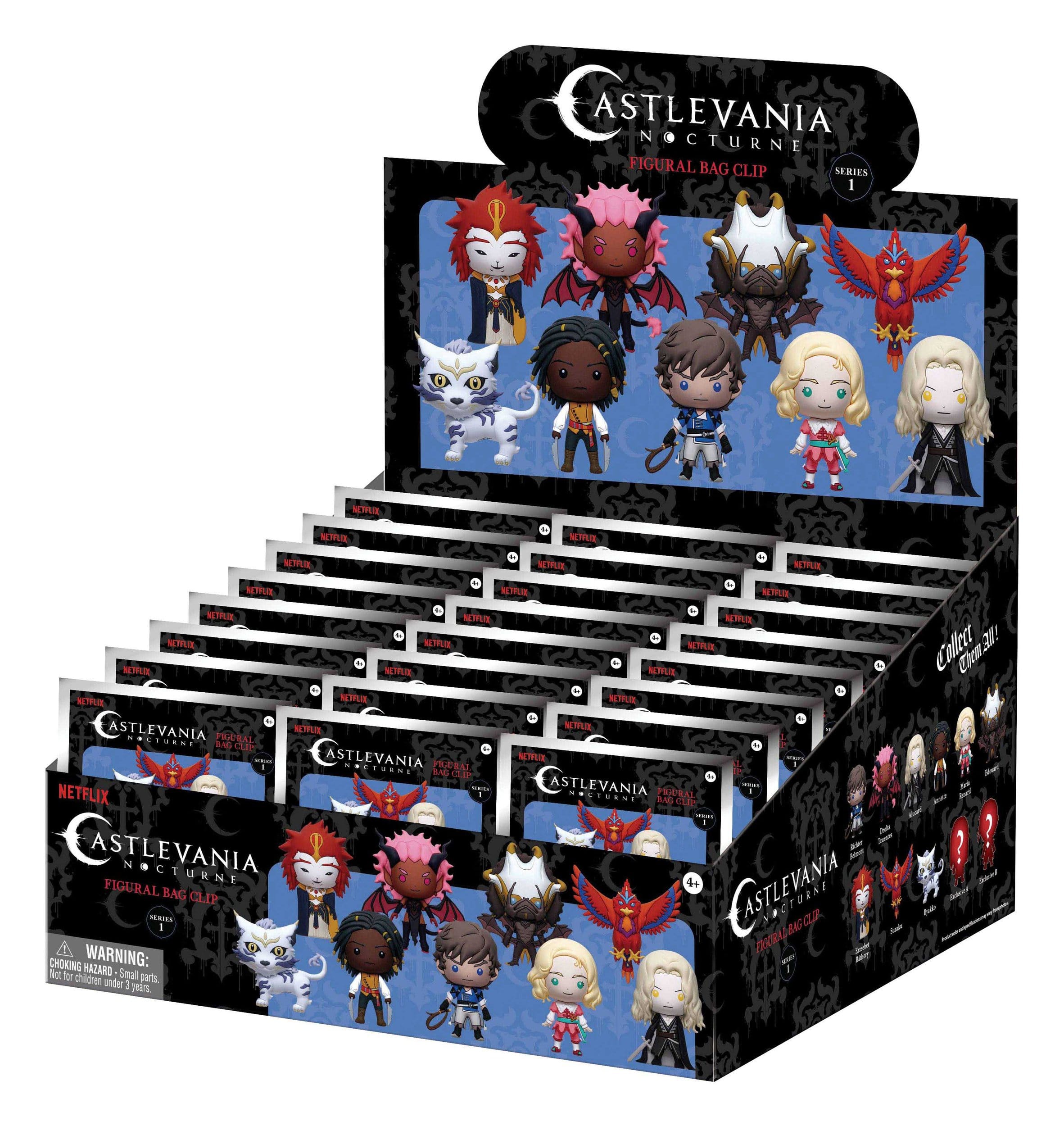 Castlevania Nocturne 3D PVC Bag Clips Serie 1