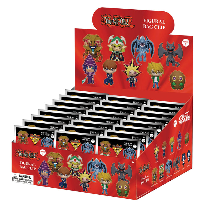Yu-Gi-Oh 3D PVC Bag Clips Series 1
