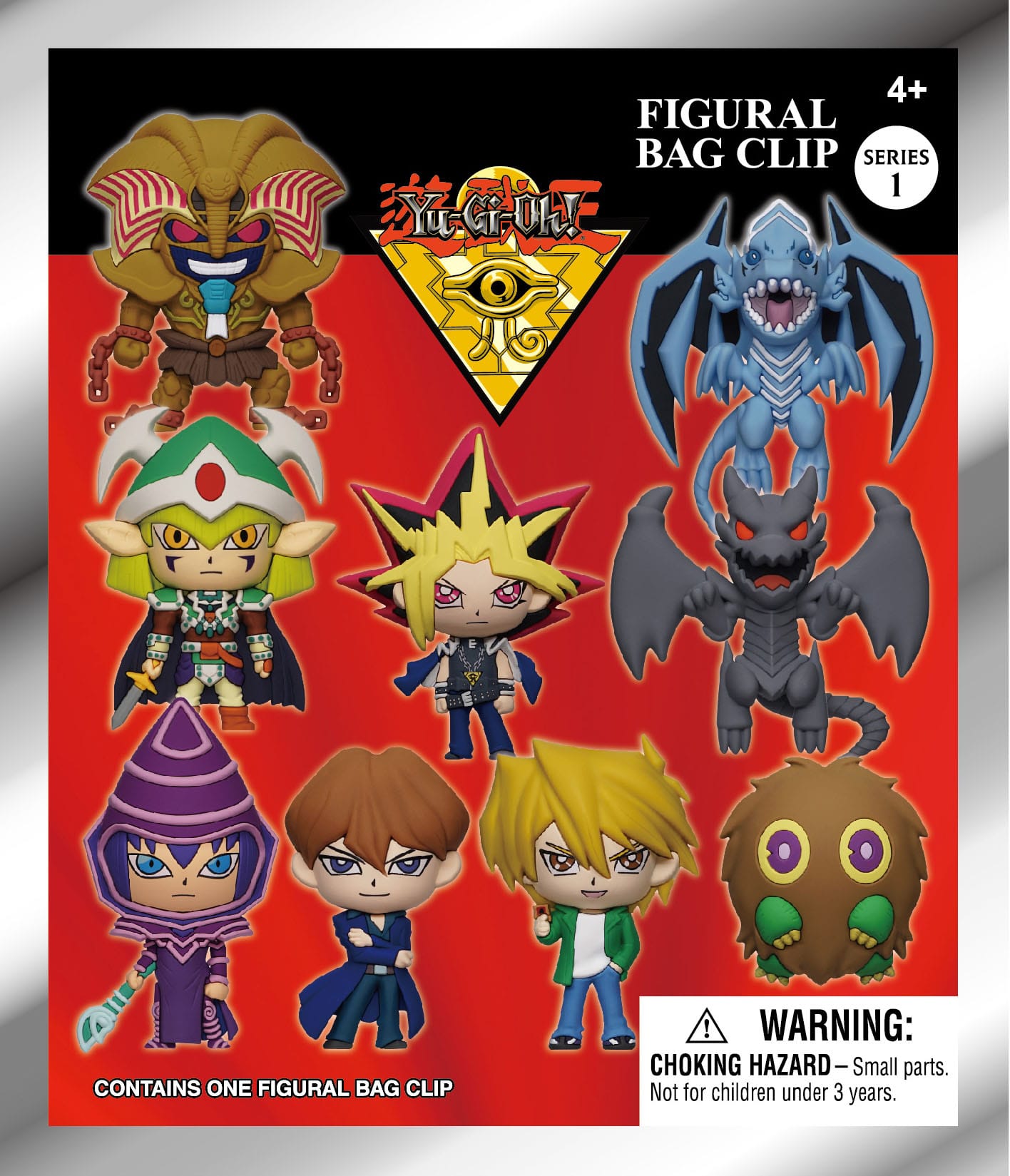 Yu-Gi-Oh 3D PVC Bag Clips Series 1