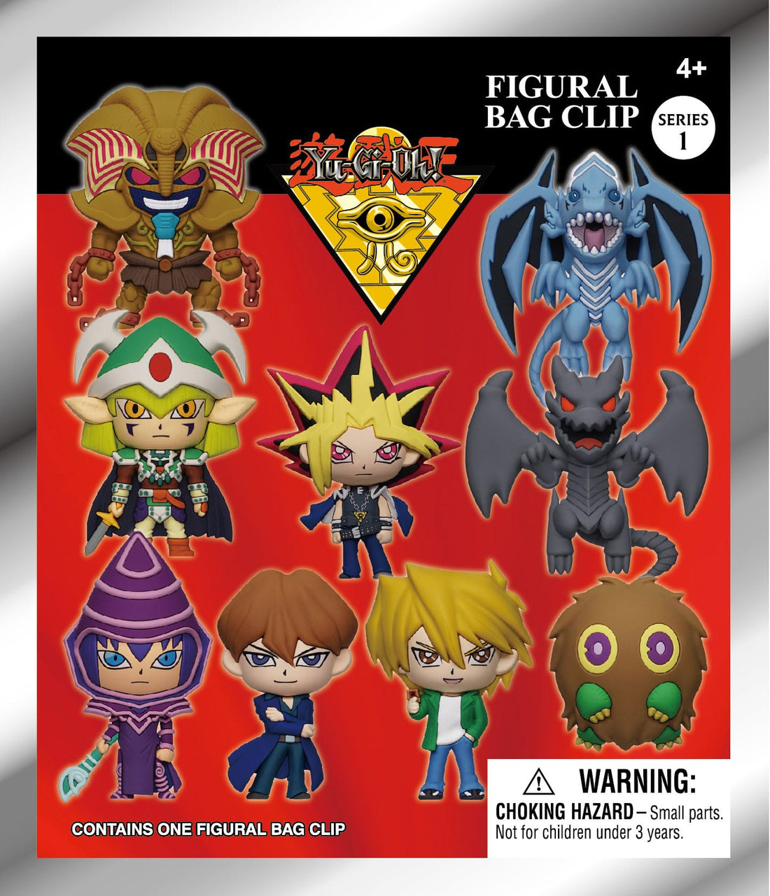 Yu-Gi-Oh 3D PVC Bag Clips Series 1
