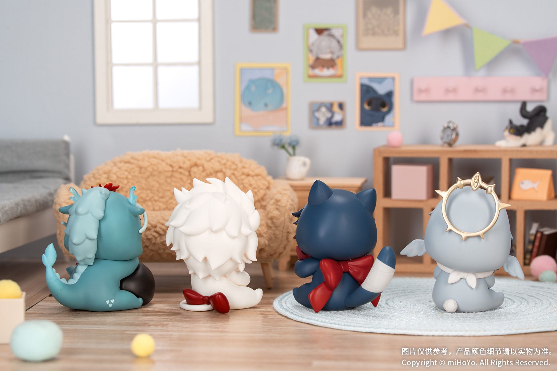 Honkai: Star Rail Mini Figures Boys' Dorm Series Chibi Blind Box