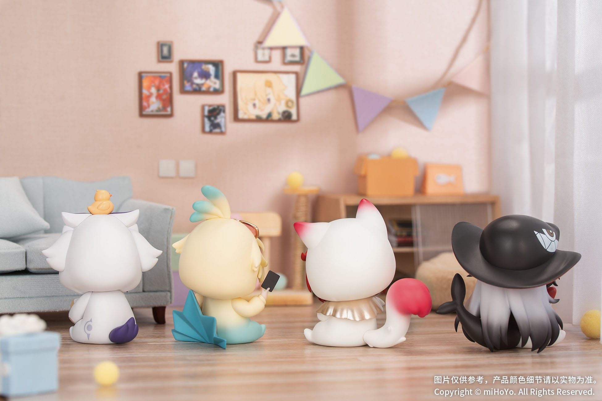 Honkai: Star Rail Mini Figures Boys' Dorm Series Chibi Blind Box