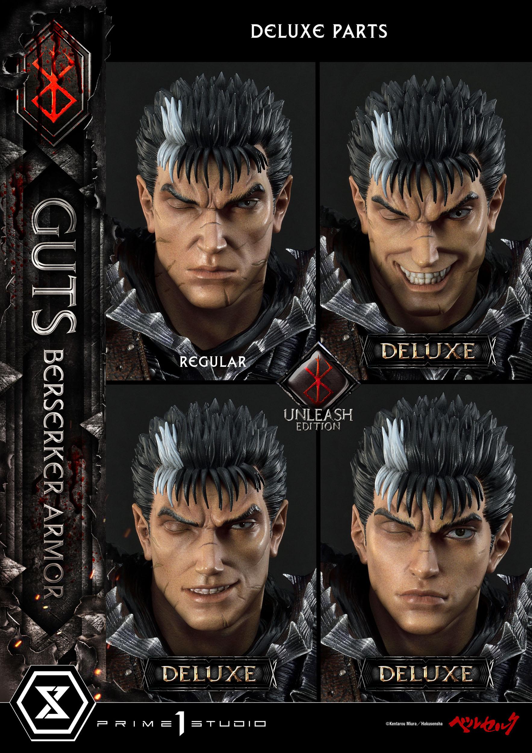 Berserk Statue 1/4 Guts Berserker Armor Unleash Edition Deluxe Version 91 cm