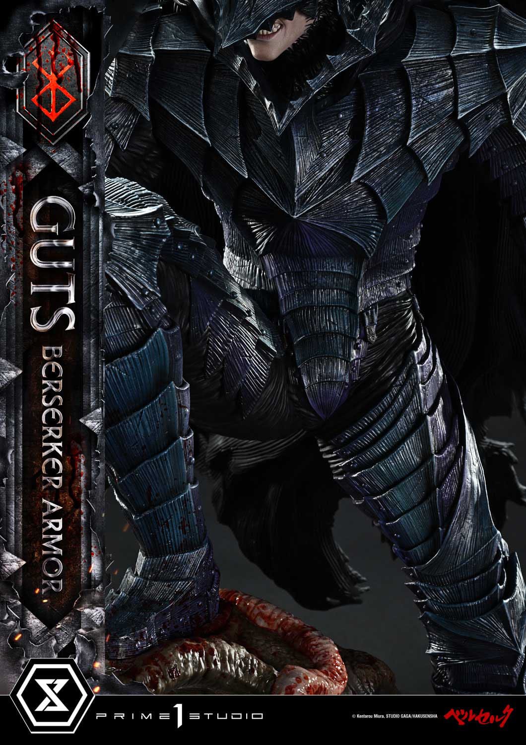 Berserk Ultimate Premium Masterline Series Statue 1/4 Guts, Berserker Armor Grunbeld vs. Guts 94 cm - PRE-ORDER