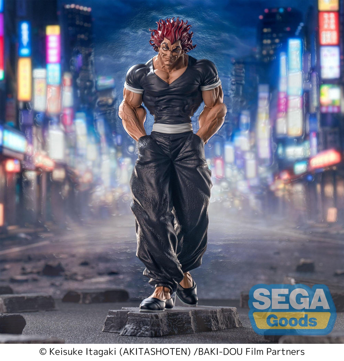 Baki-Dou Luminasta PVC Figure Yujiro Hanma 25 cm - PRE-ORDER