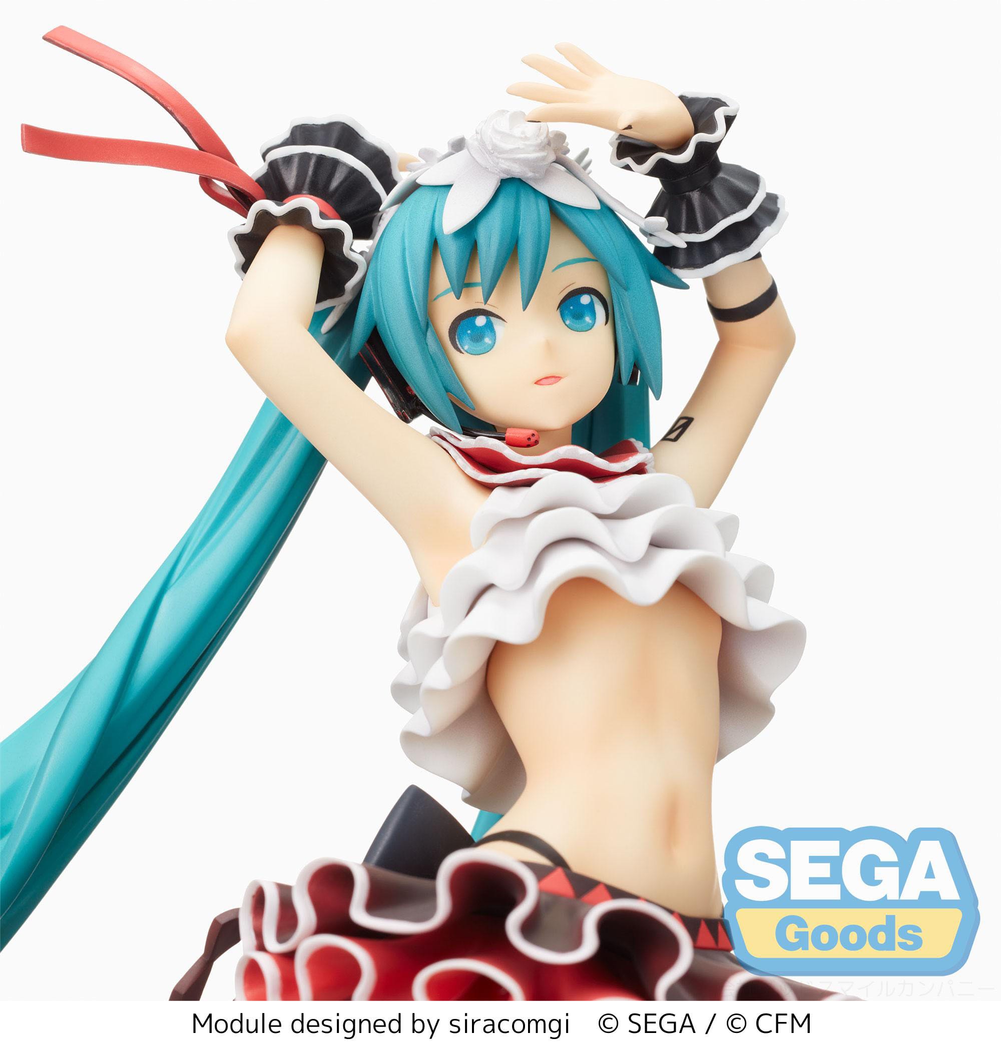 Hatsune Miku Project DIVA MEGA 39 ́s SPM PVC Statue Hatsune Miku Breathe With You 24 cm
