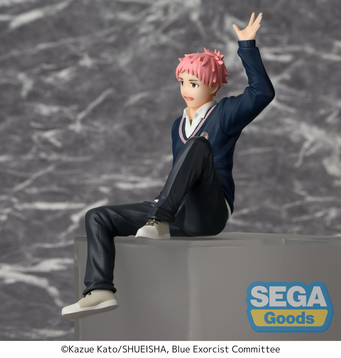 Blue Exorcist Shimane Illuminati Saga PM Perching PVC Statue Renzo Shima 14 cm