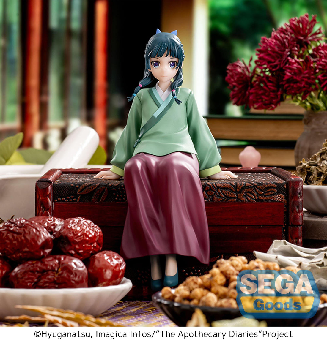 The Apothecary Diaries PM Perching PVC Statue Maomao 14 cm - Pre-Order