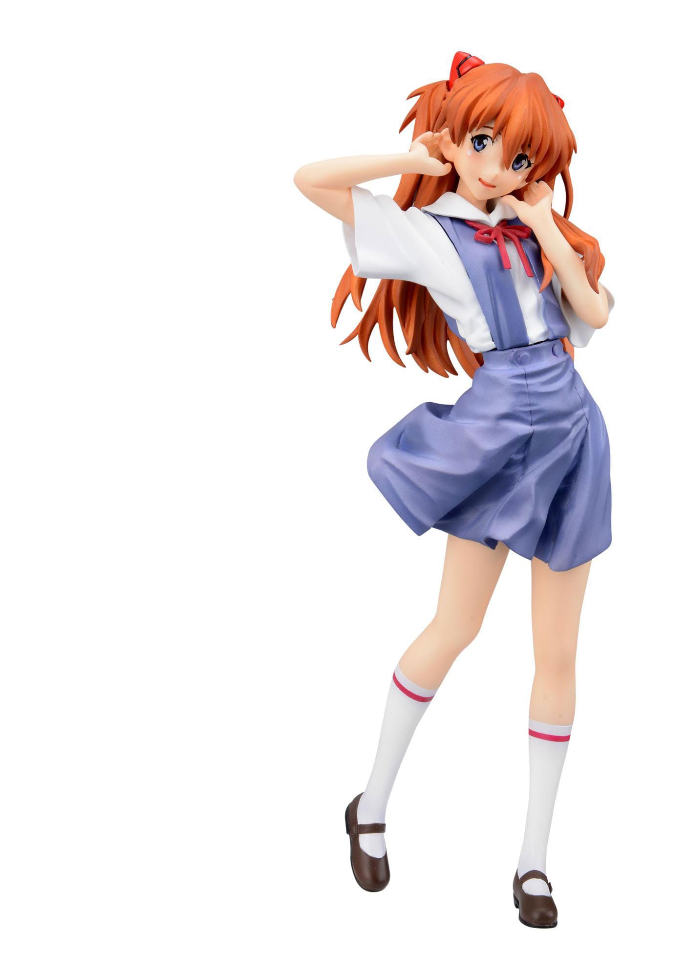 Neon Genesis Evangelion XStellar PVC Statue Asuka Uniform Ver. 21 cm