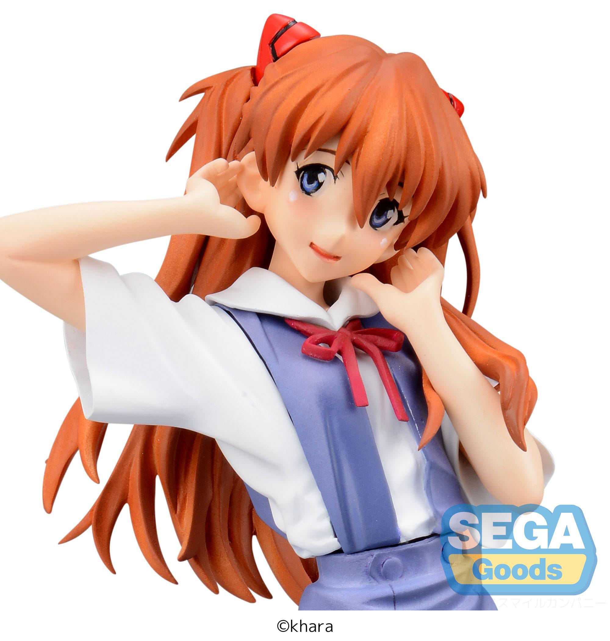 Neon Genesis Evangelion XStellar PVC Statue Asuka Uniform Ver. 21 cm
