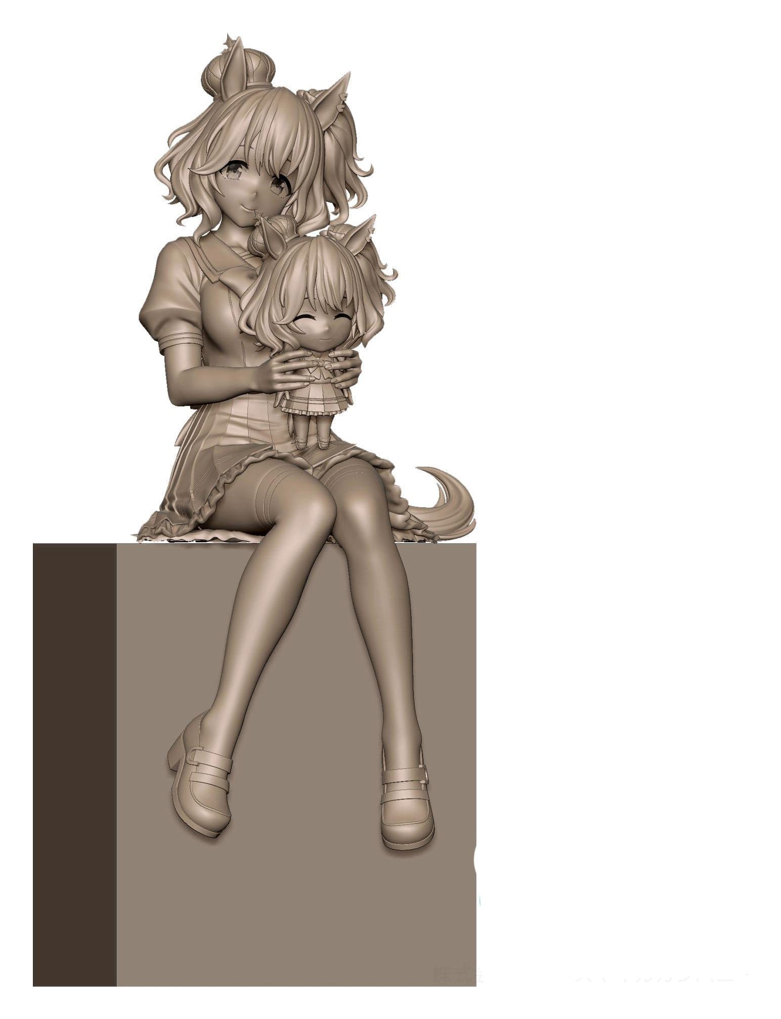 Umamusume: Pretty Derby XStellar PVC Statue Aston Machan Sitting Ver. 20 cm