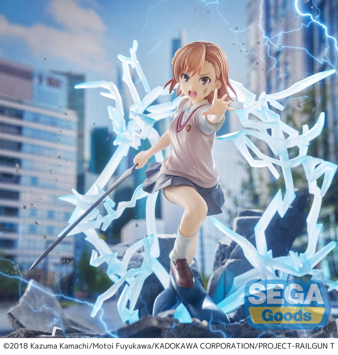 A Certain Scientific Railgun T FIGURIZMa PVC Figure Mikoto Misaka 23 cm - PRE-ORDER