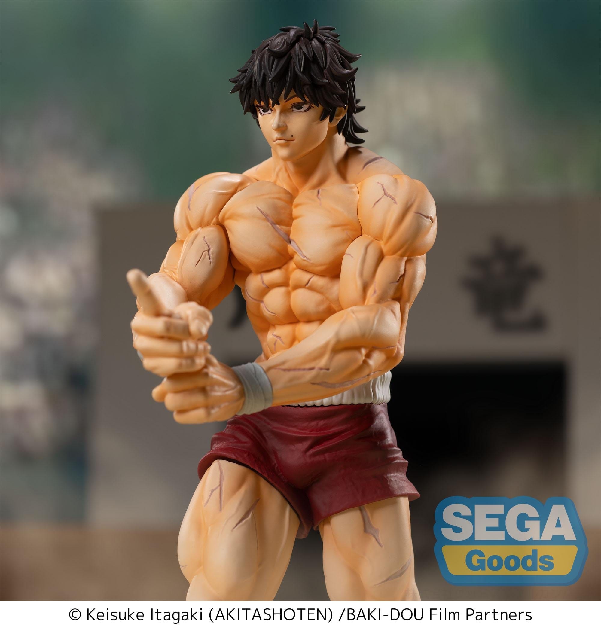 Baki-Dou Luminasta PVC Statue Baki Hanma 18 cm