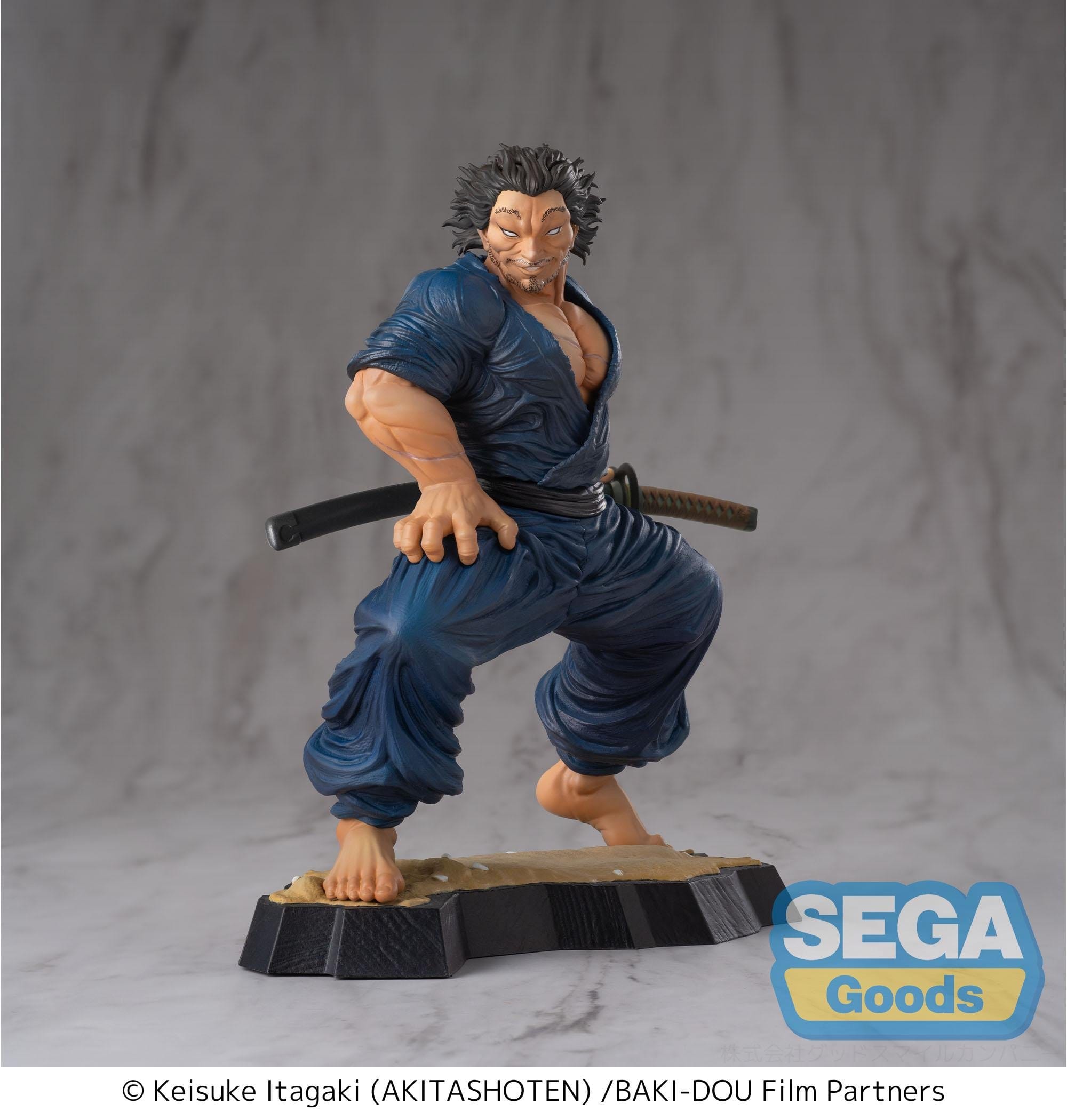 Baki-Dou Luminasta PVC Figure Musashi Miyamoto 17 cm - PRE-ORDER