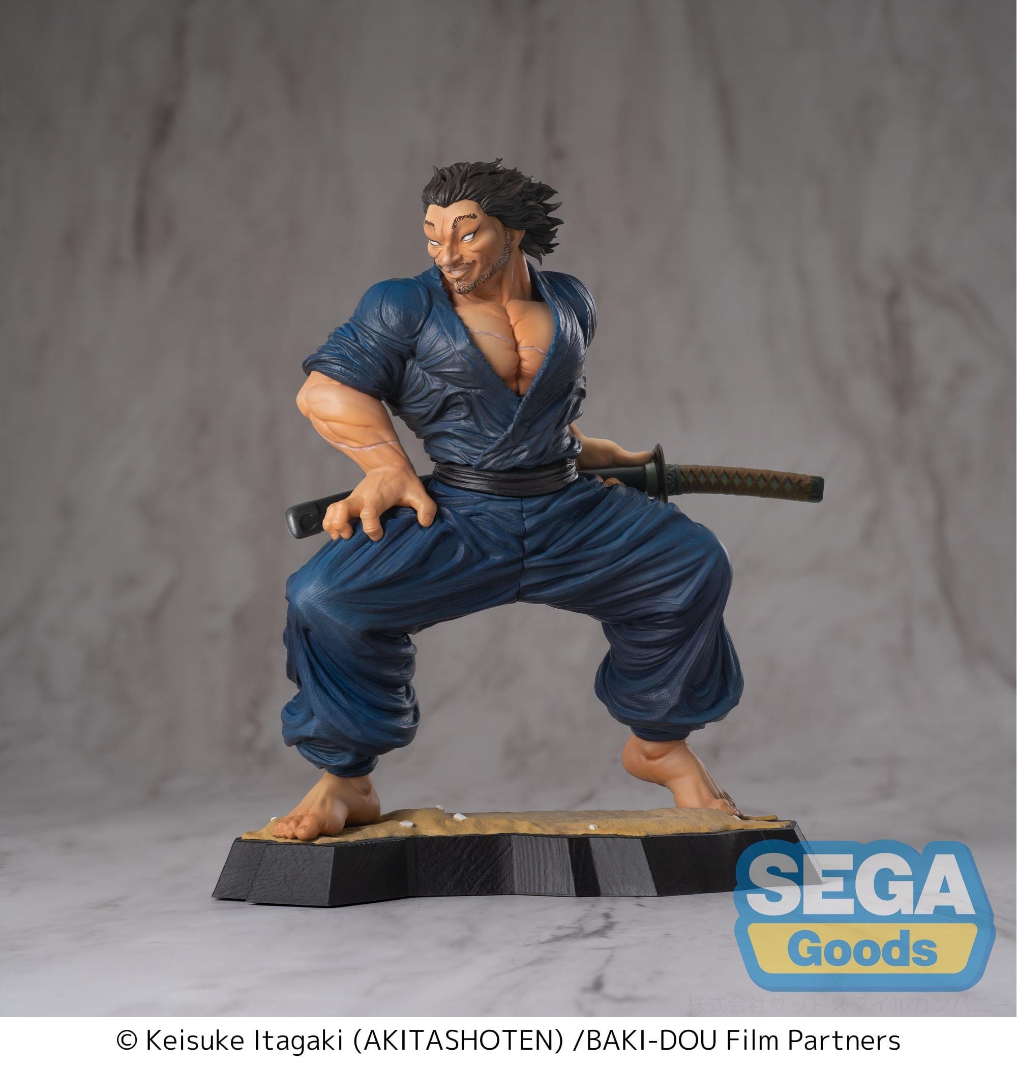 Baki-Dou Luminasta PVC Figure Musashi Miyamoto 17 cm - PRE-ORDER