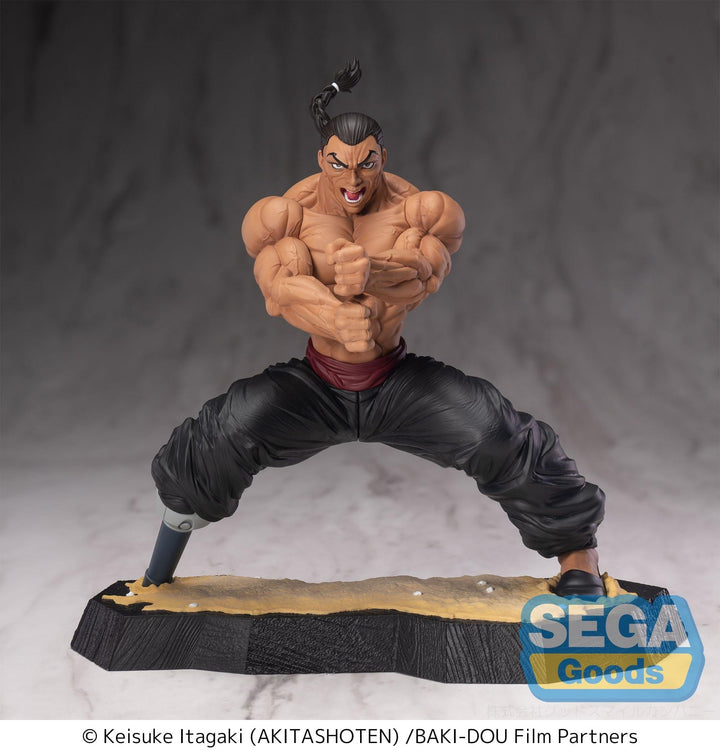 Baki-Dou Luminasta PVC Figure Kaioh Retsu 15 cm - PRE-ORDER