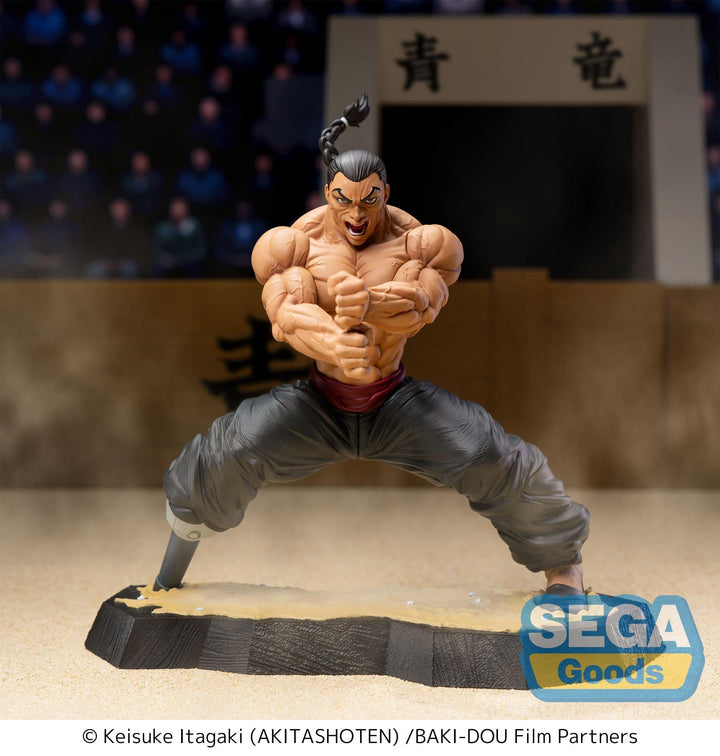 Baki-Dou Luminasta PVC Figure Kaioh Retsu 15 cm - PRE-ORDER