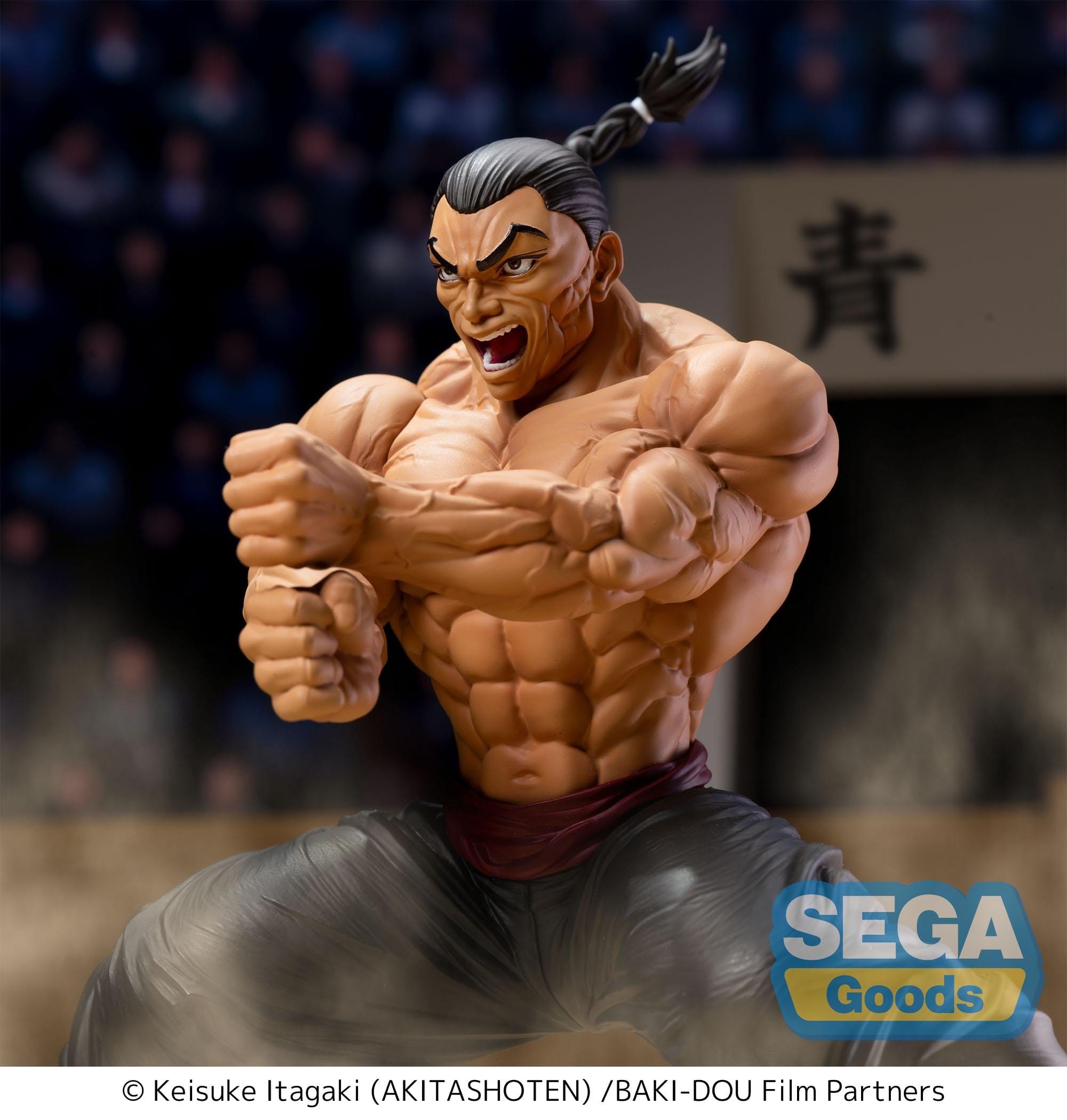 Baki-Dou Luminasta PVC Figure Kaioh Retsu 15 cm - PRE-ORDER