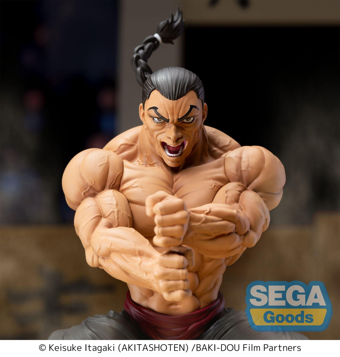 Baki-Dou Luminasta PVC Figure Kaioh Retsu 15 cm - PRE-ORDER