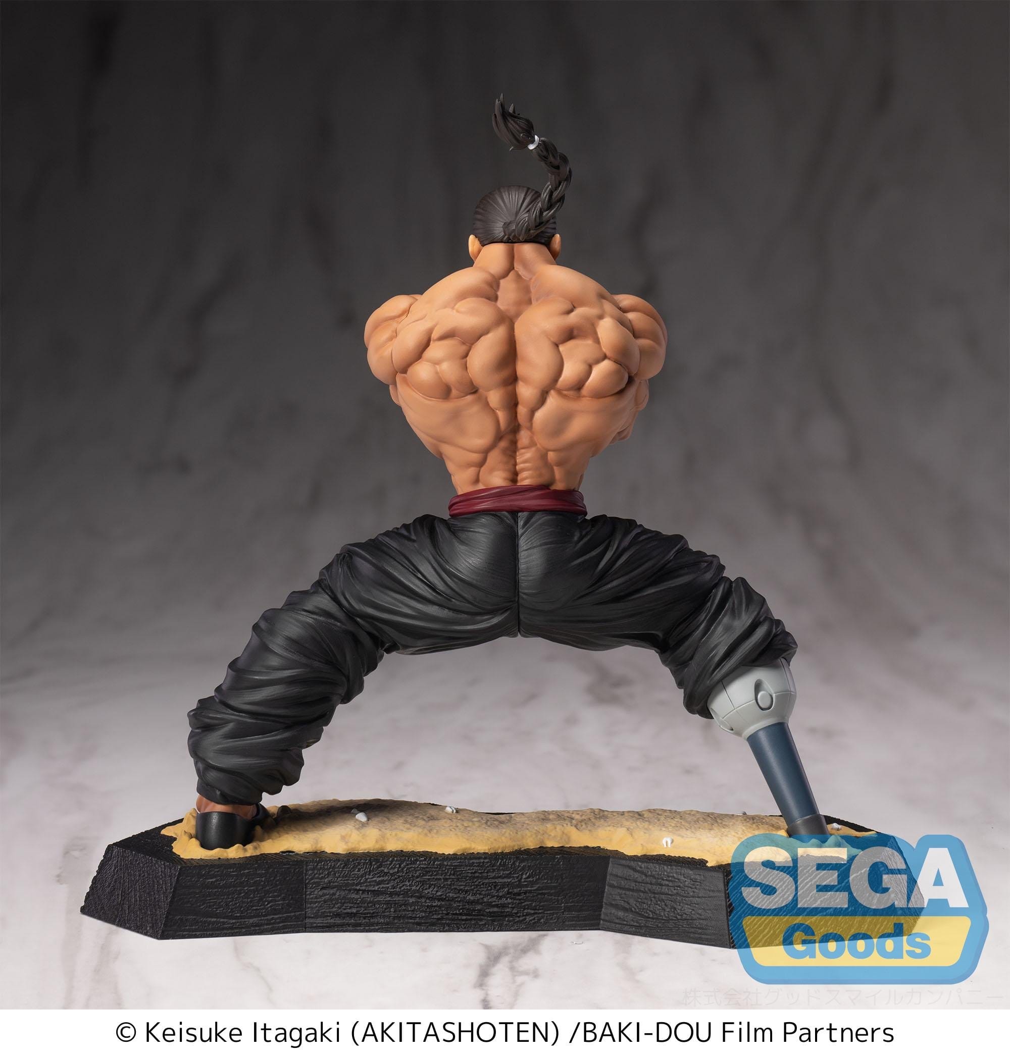 Baki-Dou Luminasta PVC Figure Kaioh Retsu 15 cm - PRE-ORDER