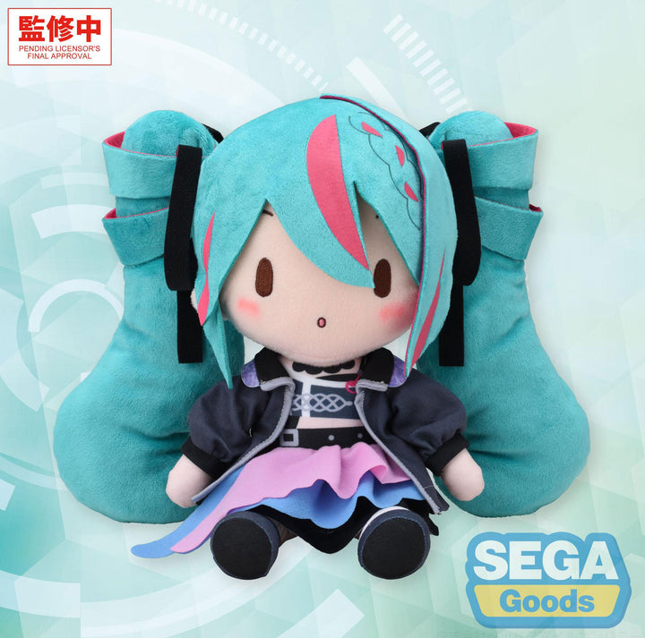 Character Vocal Series 01: Hatsune Miku Fuwa Petit Plush Figure Hatsune Miku Punk!  22 cm