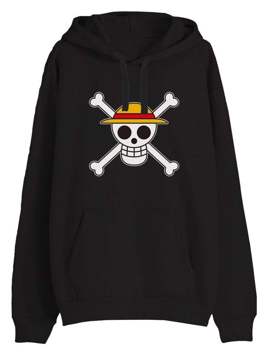 One Piece Sweater Skull Black