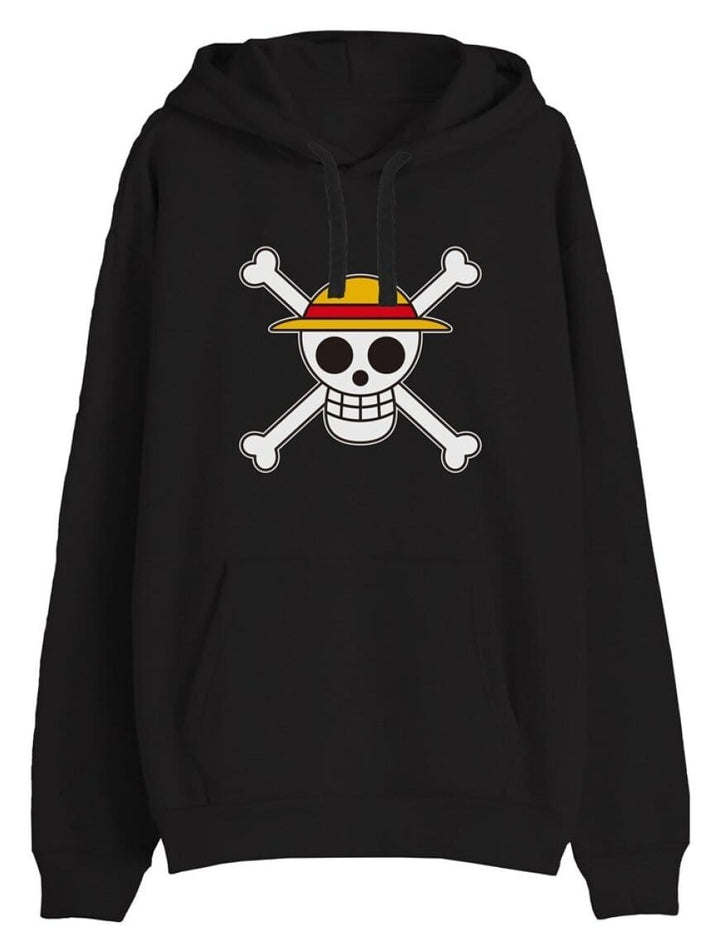 One Piece Sweater Skull Black