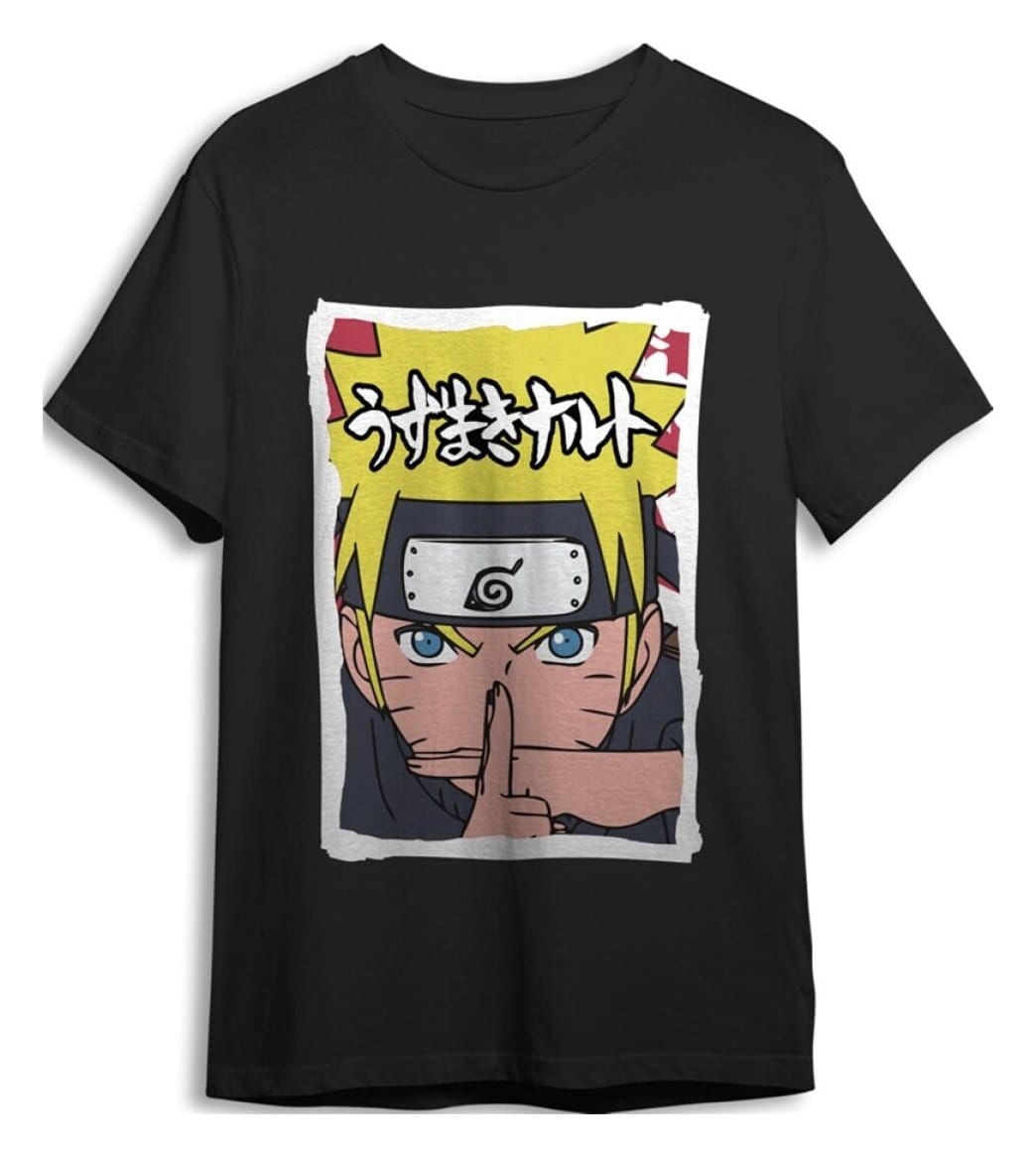 Naruto Shippuden T-Shirt X Black
