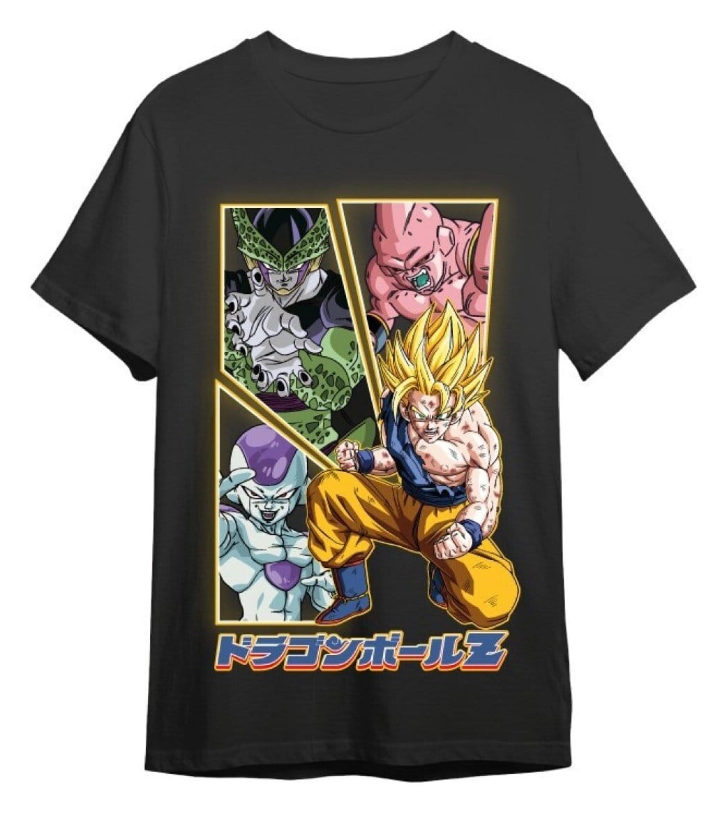 Dragon Ball Z T-Shirt Villains & Goku Black