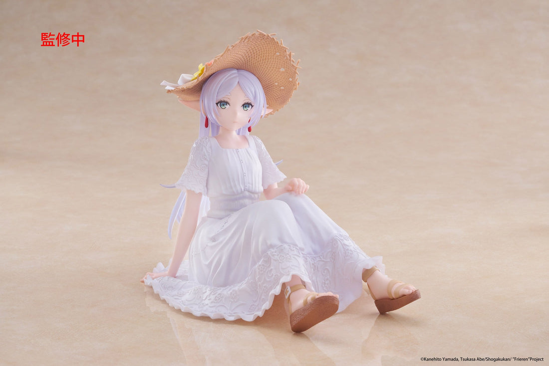 Frieren: Beyond Journey's End PVC Statue Desktop Cute Figure Frieren Summer Dress Ver. 13 cm