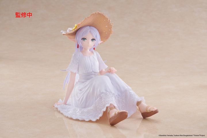Frieren: Beyond Journey's End PVC Statue Desktop Cute Figure Frieren Summer Dress Ver. 13 cm