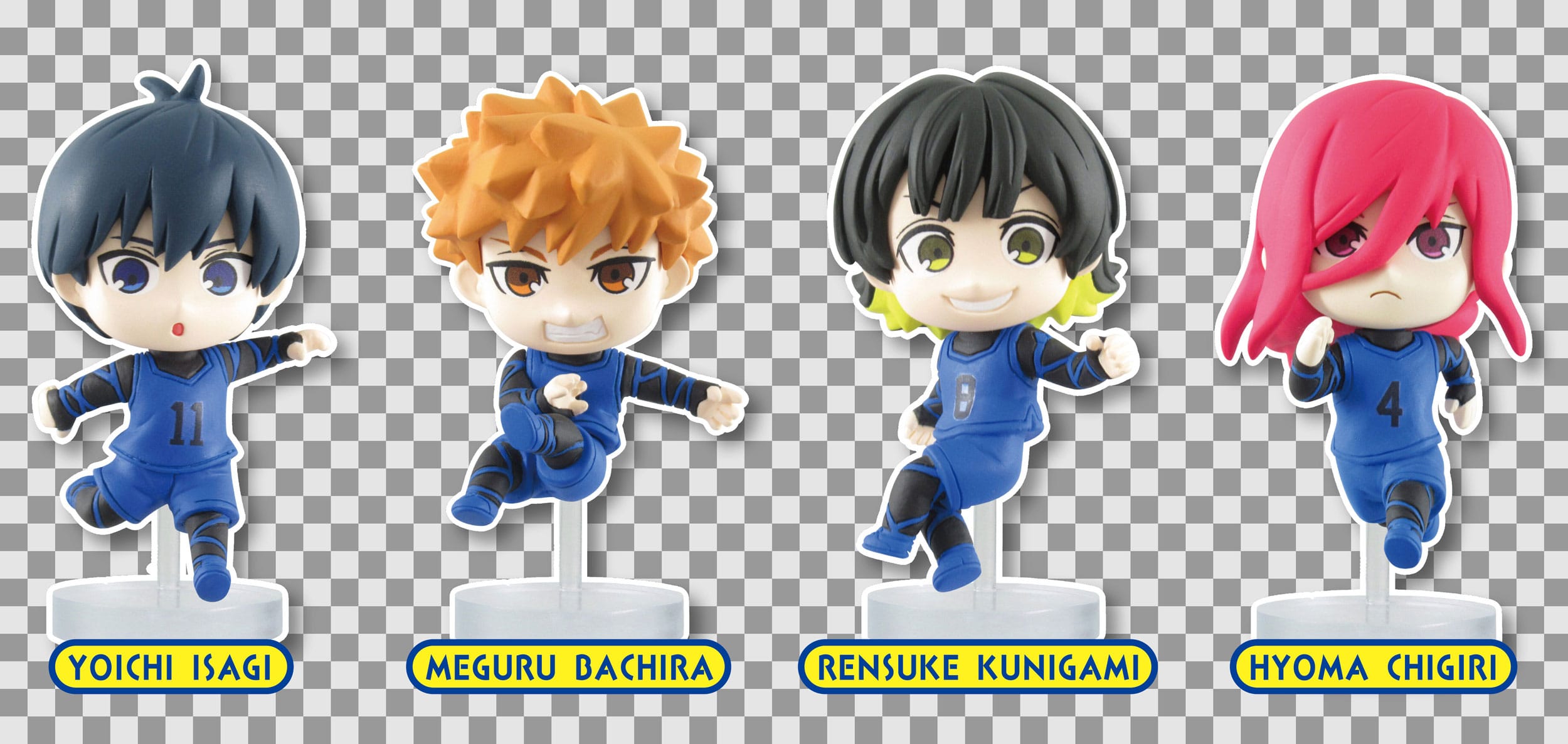 Blue Lock Twinchees Mini Figures Hoppin' 5 cm