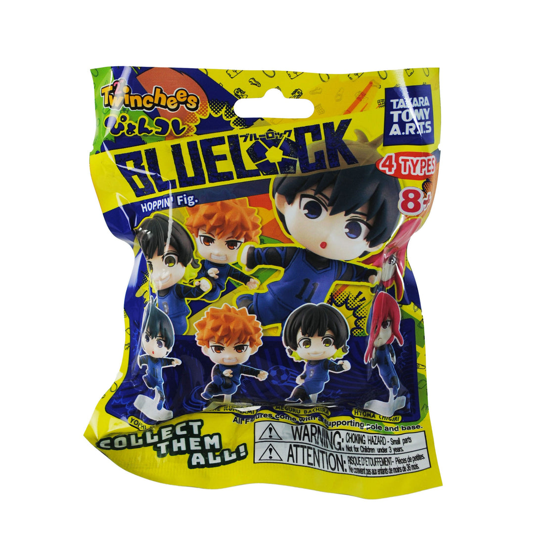 Blue Lock Twinchees Mini Figures Hoppin' 5 cm